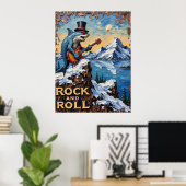 Arctic Blues: haaiensnippers Poster (Thuiskantoor)