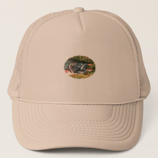 Arctic Char Logo Trucker Pet (Voorkant)