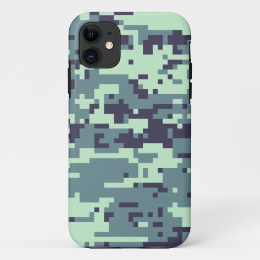 Arctic Digital Camo Pattern Case-Mate iPhone Case (Achterkant)