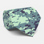 Arctic Digital Camo Pattern Stropdas (Opgerold)