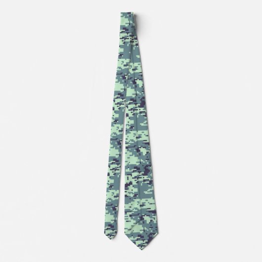 Arctic Digital Camo Pattern Stropdas (Achterkant)