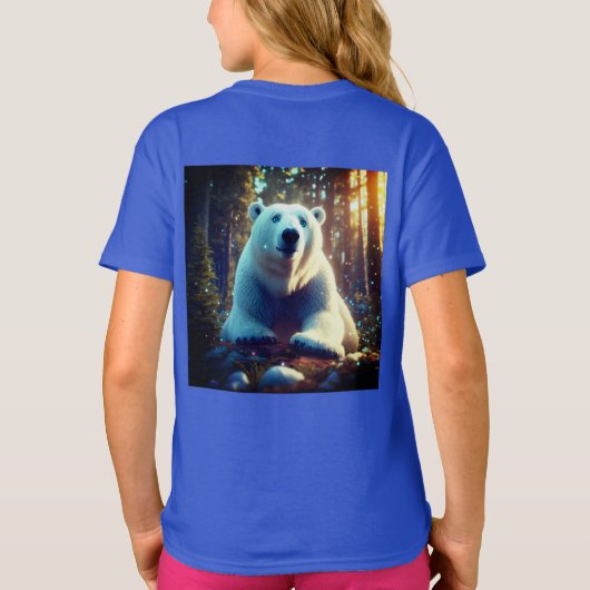 Arctic Explorer : T-shirt avec ours polaire (Dos)