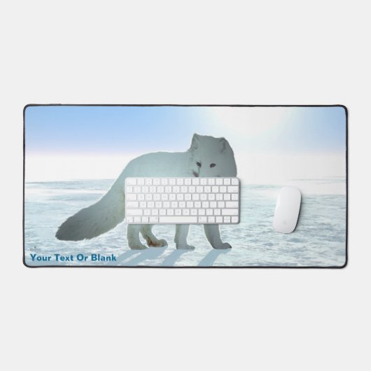 Arctic Fox Acrylique Print (Clavier et souris)
