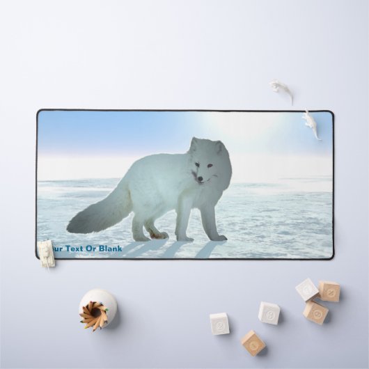 Arctic Fox Acrylprint Bureaumat (Kindertafel)