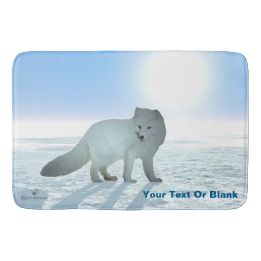 Arctic Fox Badmat (Voorkant)