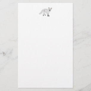 Arctic Fox Briefpapier
