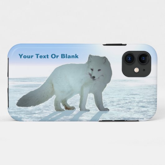 Arctic Fox Case-Mate iPhone Case (Achterkant (horizontaal))