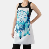 Arctic Fox Dreamcatcher Ice Blue Floral Schort (Insitu)