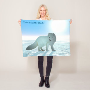 Arctic Fox Fleece Deken