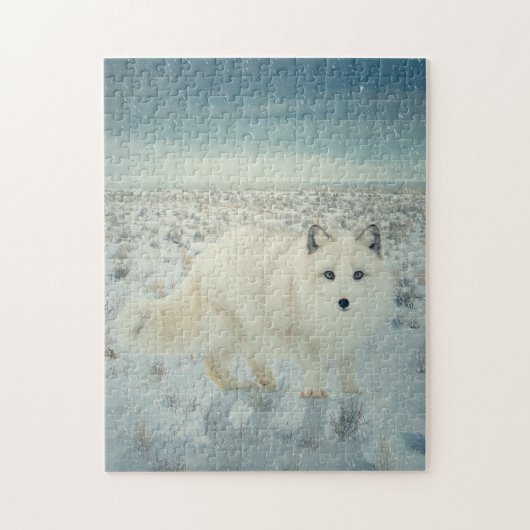 Arctic Fox Legpuzzel (Verticaal)