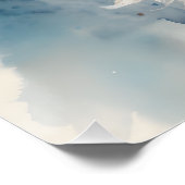 Arctic Fox no 1 Poster brillant (Coin)