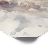 Arctic Fox no 2 Poster brillant (Coin)