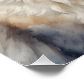 Arctic Fox no 3 Glanzend Poster Perfect Poster (Hoek)