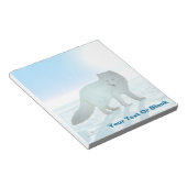 Arctic Fox Notitieblok (Schuin)