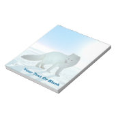 Arctic Fox Notitieblok (Gedraaid)