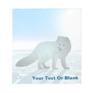 Arctic Fox Notitieblok