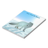 Arctic Fox Notitieblok (Gedraaid)