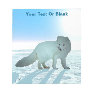 Arctic Fox Notitieblok