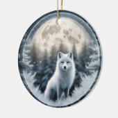 Arctic Fox Ornament (Links)