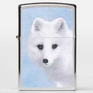 Arctic Fox Painting - Originele Wildlife Art