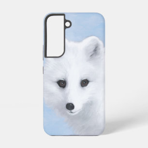 Arctic Fox Painting - Originele Wildlife Art Samsung Galaxy Hoesje