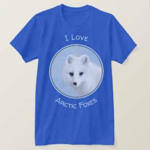 Arctic Fox Painting - Originele Wildlife Art T-shirt