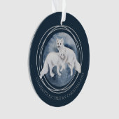 Arctic Fox Paires d'hiver Christmas Personalized (devant)