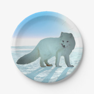 Arctic Fox Papieren Bordje