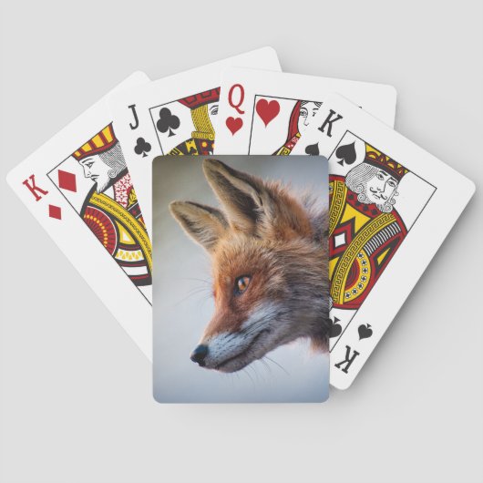Arctic Fox Pokerkaarten (Achterkant)