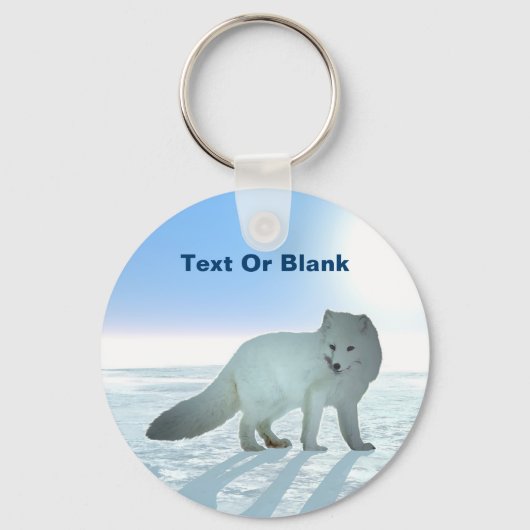 Arctic Fox Sleutelhanger (Voorkant)