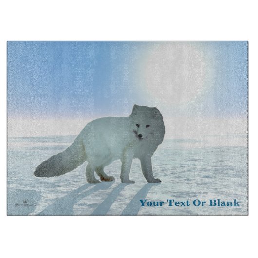 Arctic Fox Snijplank (Voorkant)