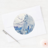Arctic fox stickers (Envelop)
