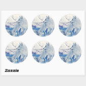 Arctic fox stickers (Vel)