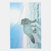 Arctic Fox Theedoek (Verticaal)