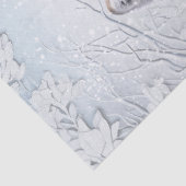 Arctic Fox Tissuepapier (Detail)