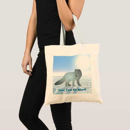 Arctic Fox Tote Bag (Voorkant (product))