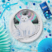 Arctic Fox Waterverf Ink Papieren Bordje (Feest)