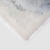 Arctic Fox Waterverf Tissuepapier (Detail)