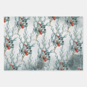 Arctic Fox Winterland Inpakpapier Vel (Voorkant 2)