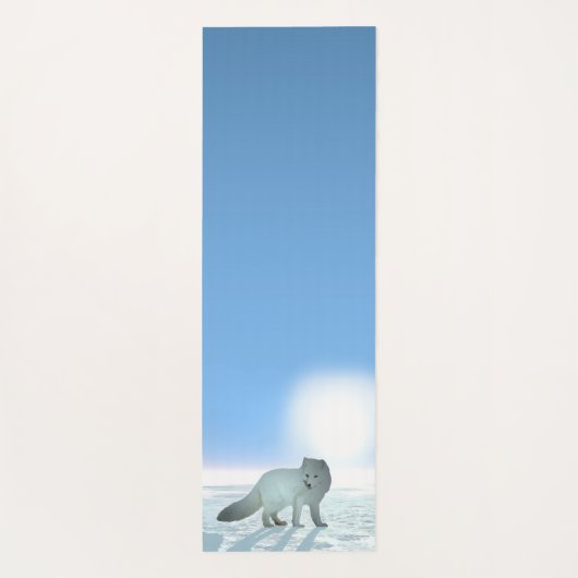 Arctic Fox Yogamat (Achterkant)