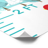 Arctic Foxes-kerstgroeikaart Poster (Hoek)