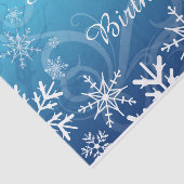 Arctic Frozen Snowdrift Personated Tissuepapier (Detail)