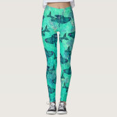 Arctic Grayling - Leggings (Voorkant)
