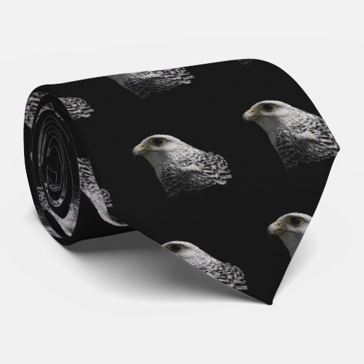 Arctic Gyrfalcon Stropdas (Opgerold)