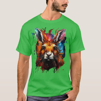 Arctic Hare Rainbow T-shirt