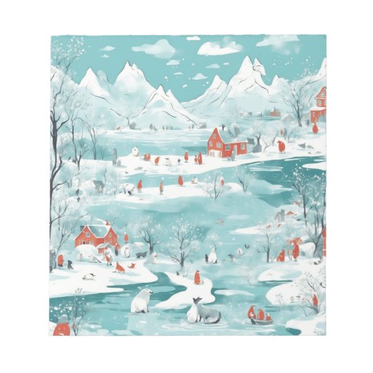 Arctic Haven Notitieblok (Voorkant)