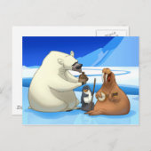 Arctic Jug Band Briefkaart (Voorkant / Achterkant)