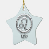 Arctic Leo Keramisch Ornament (Links)