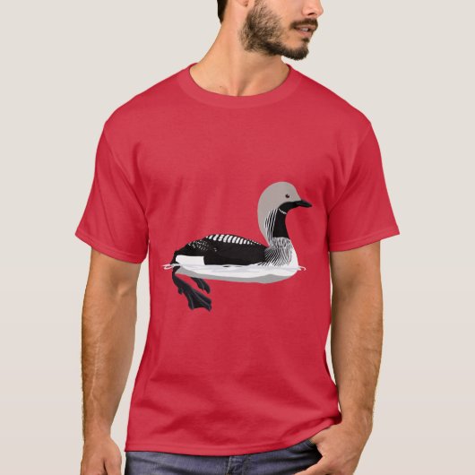 Arctic Loon Blackthroy Diver T-shirt (Voorkant)