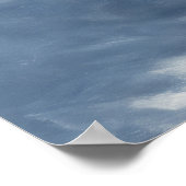 Arctic Majesty: Witte Wolf in de sneeuw Poster (Hoek)